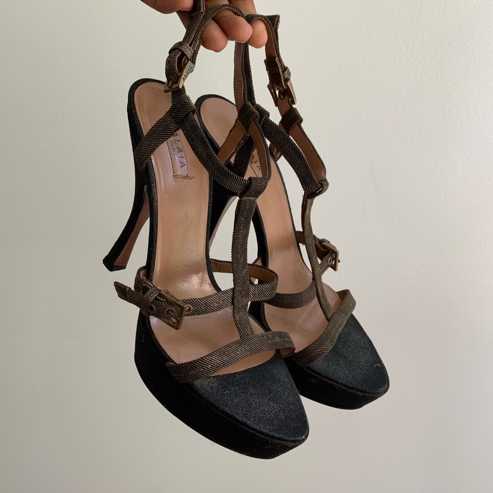 Vintage Alaïa Paris Chainlink Heel Size 37 Italy